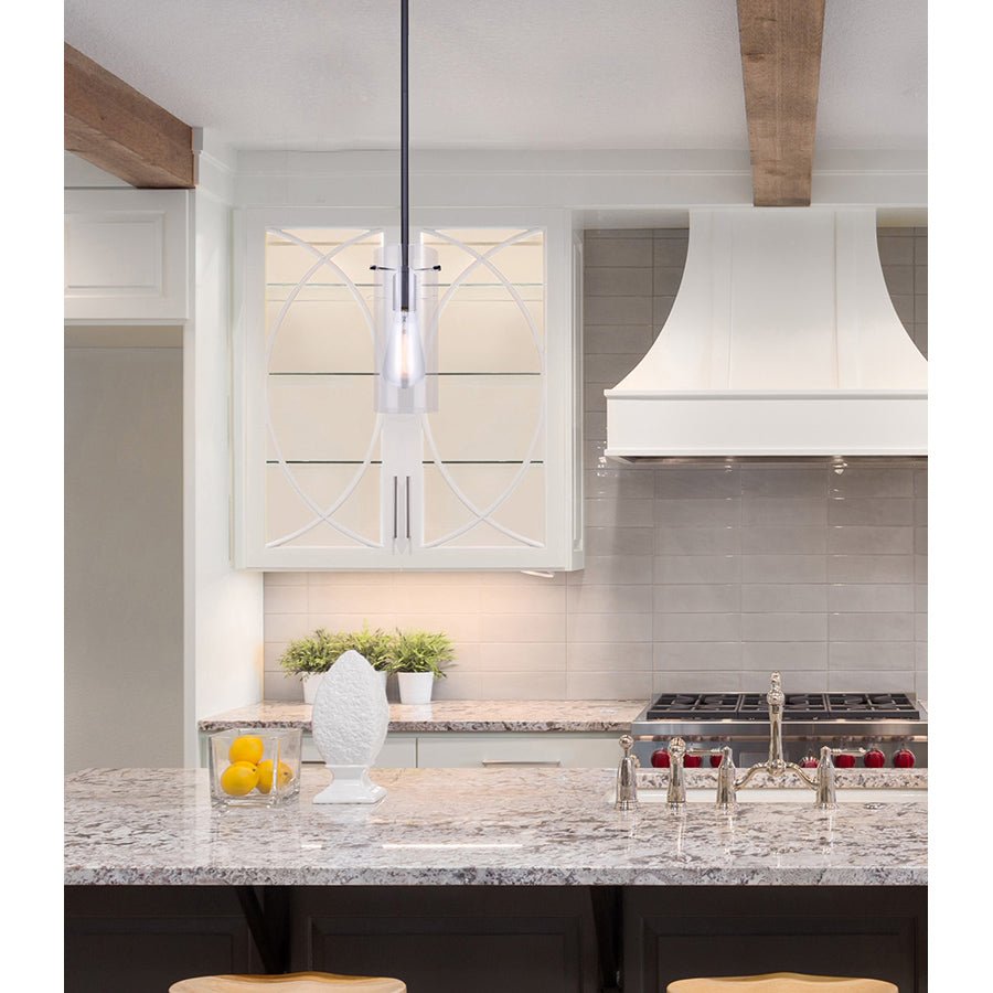 Suspension Joni - Nickel brossé 4 1/2" by Canarm | Luminaires & cie