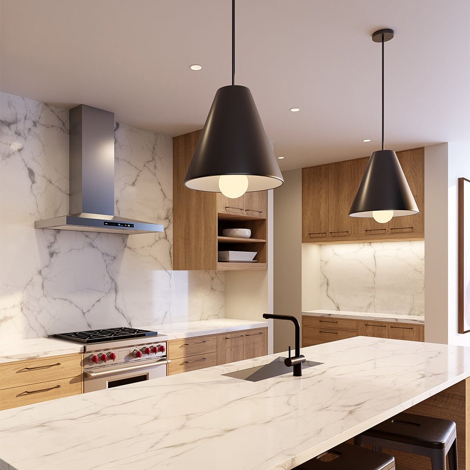 Suspension Joni - Noir mat by Tech Lighting | Luminaires & cie