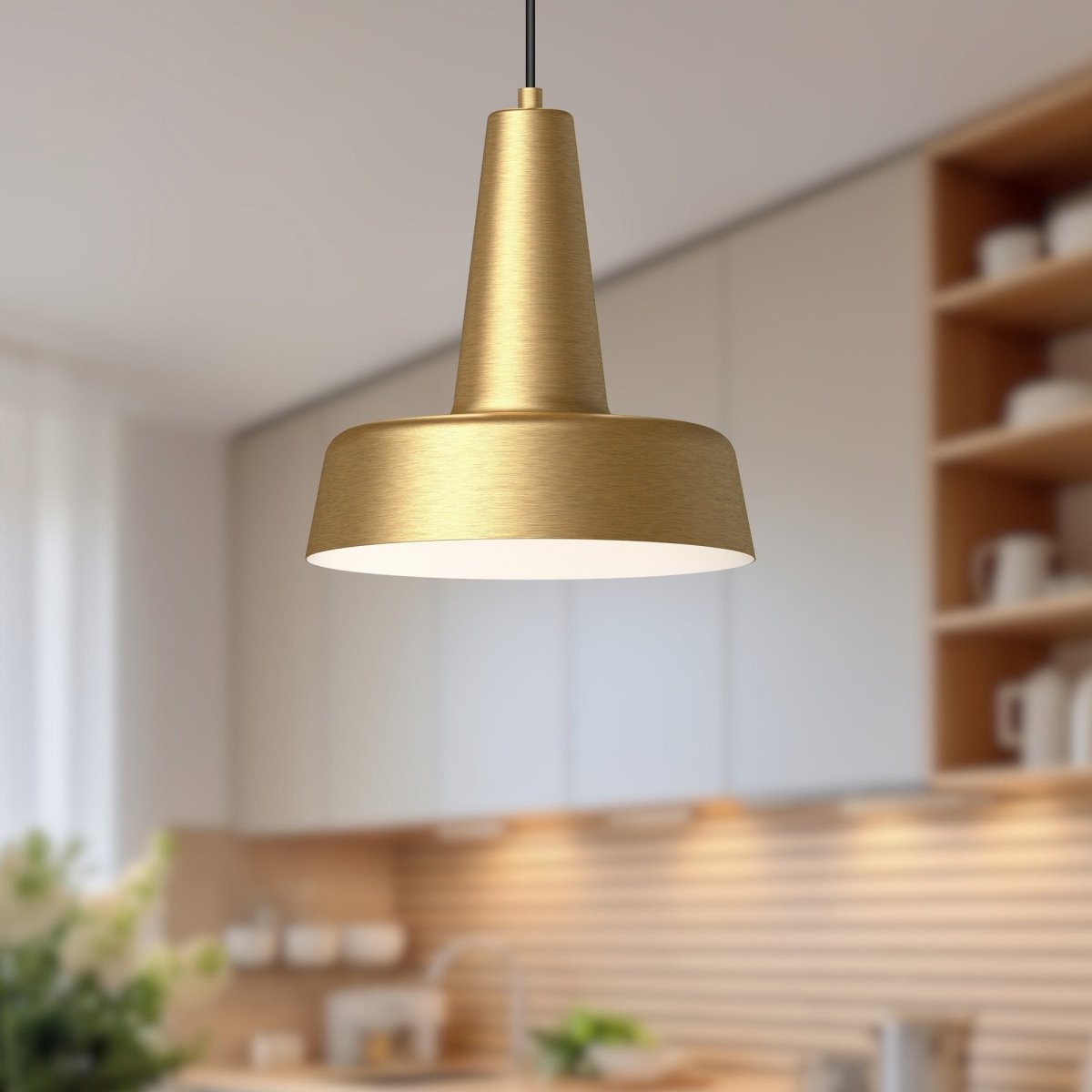 Suspension Juliana - Or brossé by Alora Lighting | Luminaires & cie