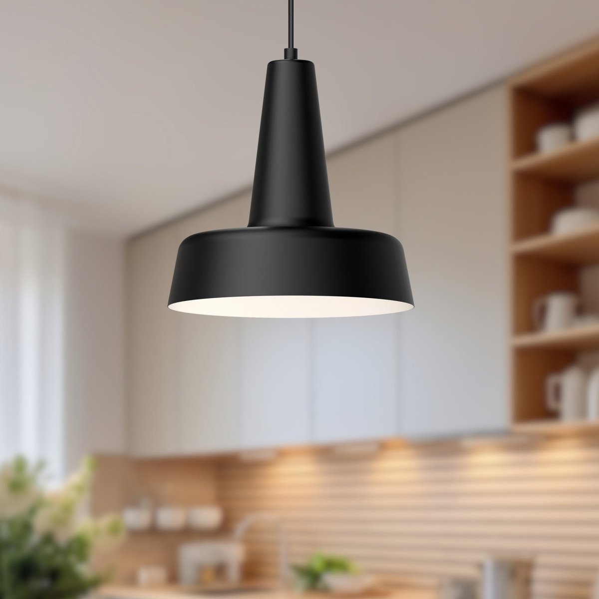 Suspension Juliana - Noir mat by Alora Lighting | Luminaires & cie