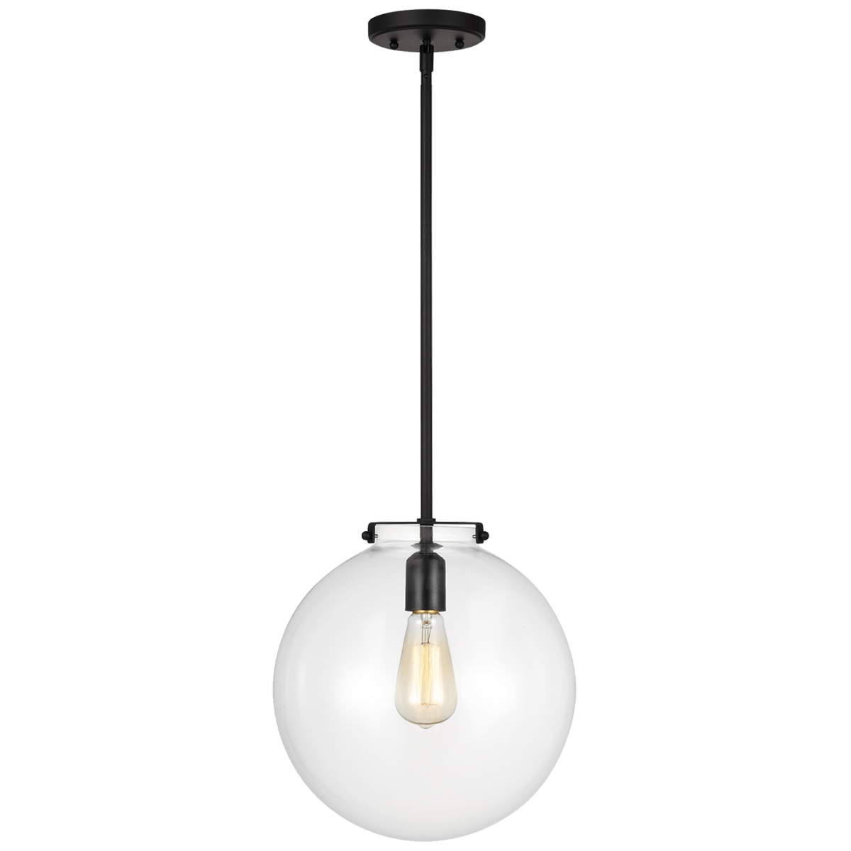 Suspension Kate - Noir de minuit 12" by Visual Comfort Studio | Luminaires & cie