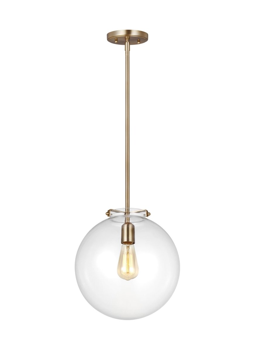 Suspension Kate - Laiton satiné 12" by Visual Comfort Studio | Luminaires & cie