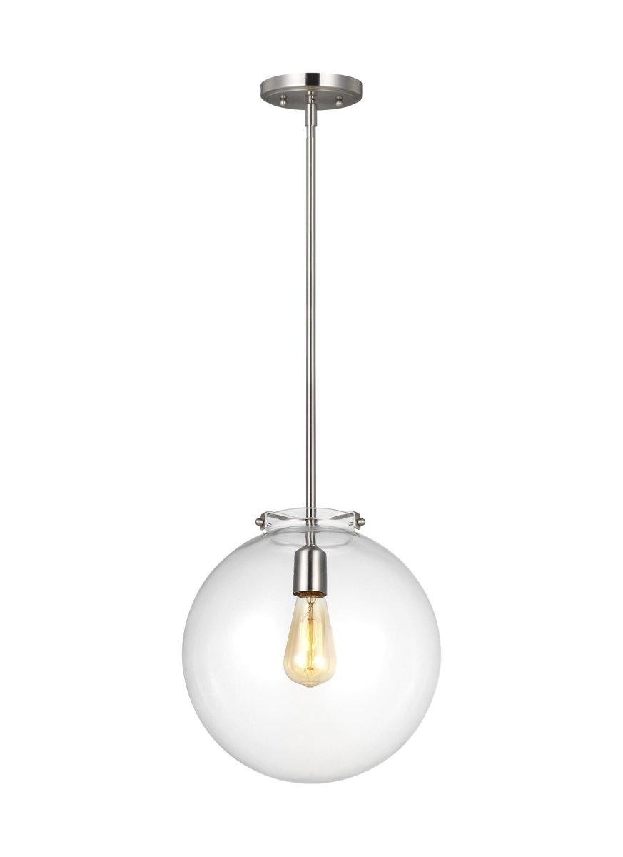 Suspension Kate - Nickel brossé 12" by Visual Comfort Studio | Luminaires & cie