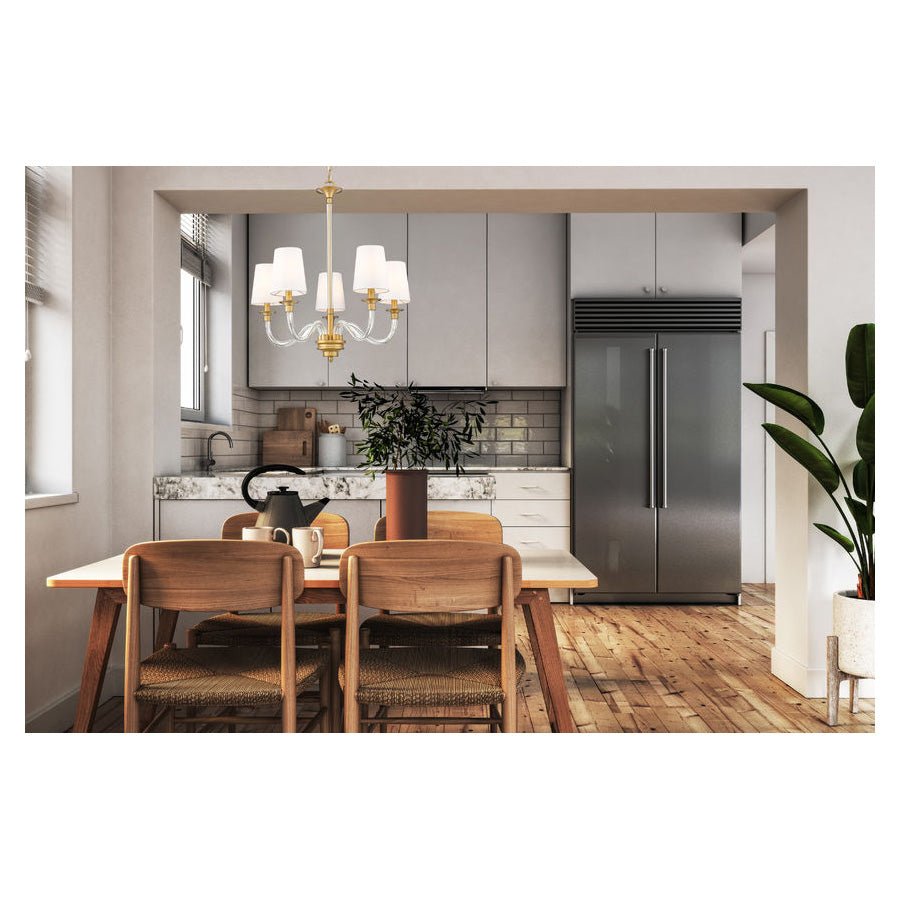 Suspension Katerina - Laiton frotté 24" by Z - Lite | Luminaires & cie