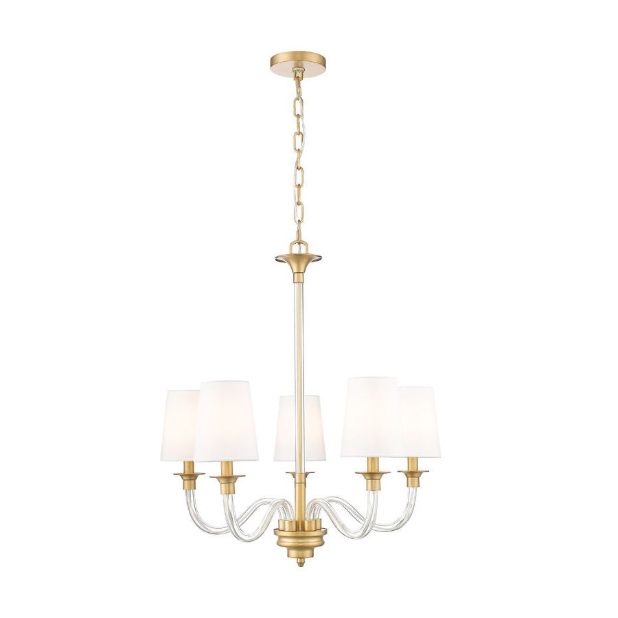 Suspension Katerina - Laiton frotté 24" by Z - Lite | Luminaires & cie