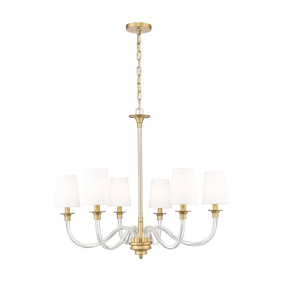 Suspension Katerina - Laiton frotté 32" by Z - Lite | Luminaires & cie