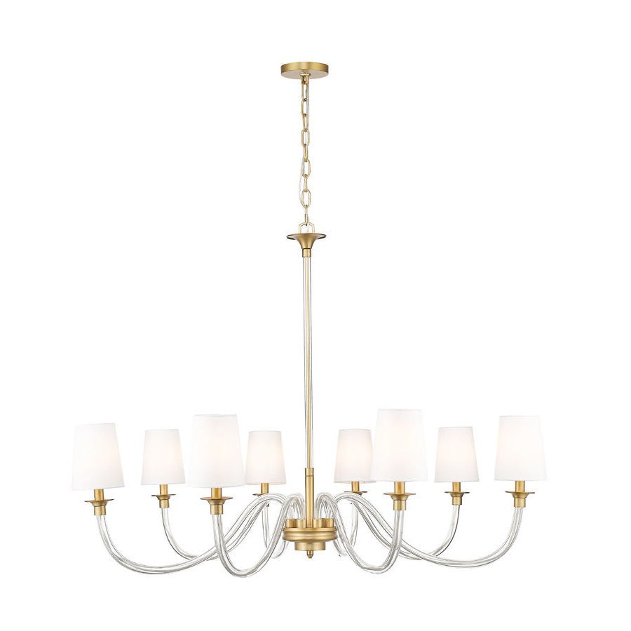 Suspension Katerina - Laiton frotté 46" by Z - Lite | Luminaires & cie