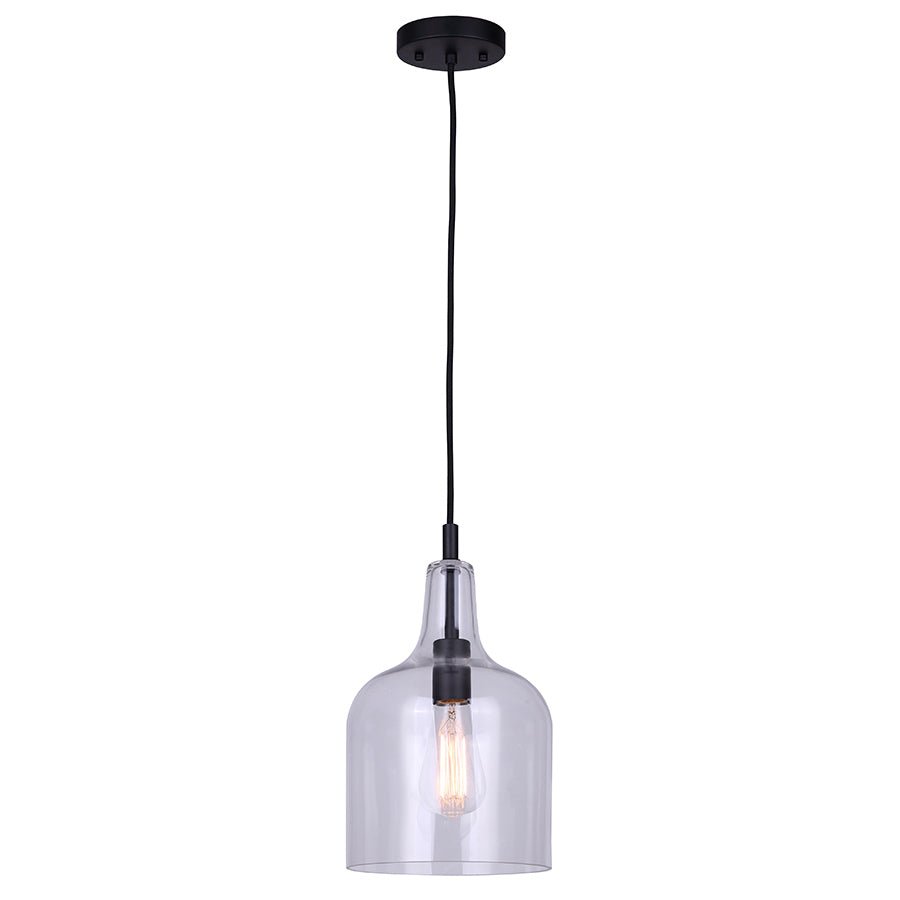 Suspension Keeva - Noir by Canarm | Luminaires & cie
