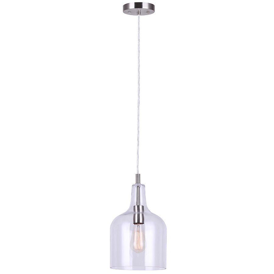 Suspension Keeva - Nickel brossé by Canarm | Luminaires & cie