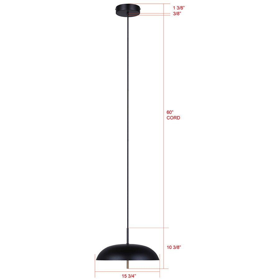 Suspension Kelvin - Or by Canarm | Luminaires & cie