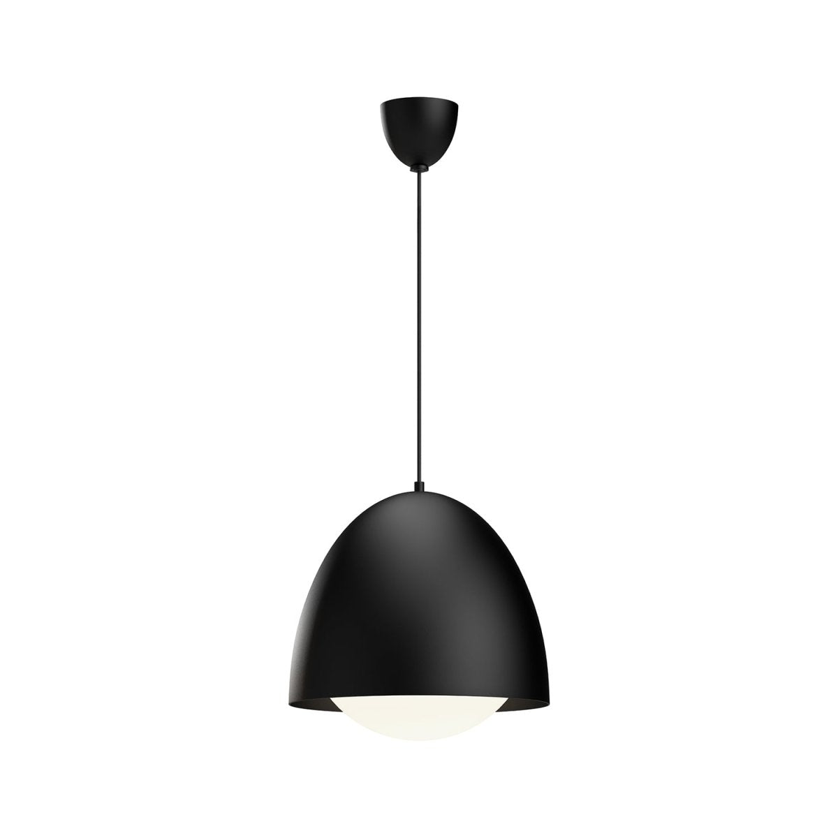 Suspension Kenji - Noir mat 16" by Alora Lighting | Luminaires & cie