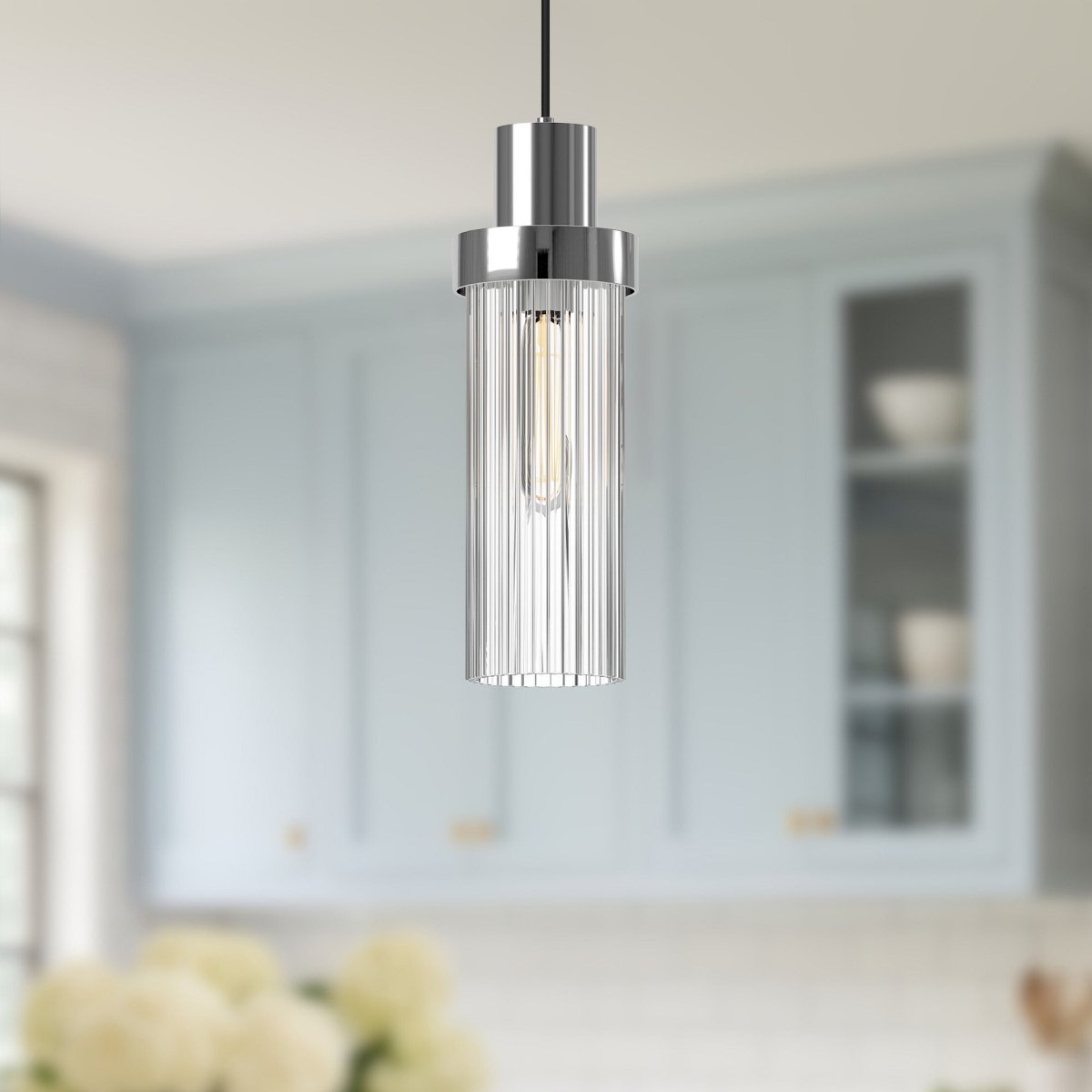 Suspension Kent - Chrome by Alora Lighting | Luminaires & cie