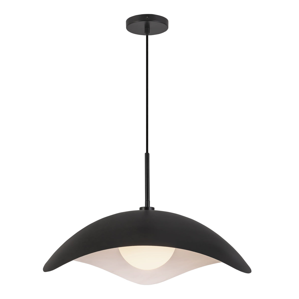 Suspension Kirby Noir – vue 2