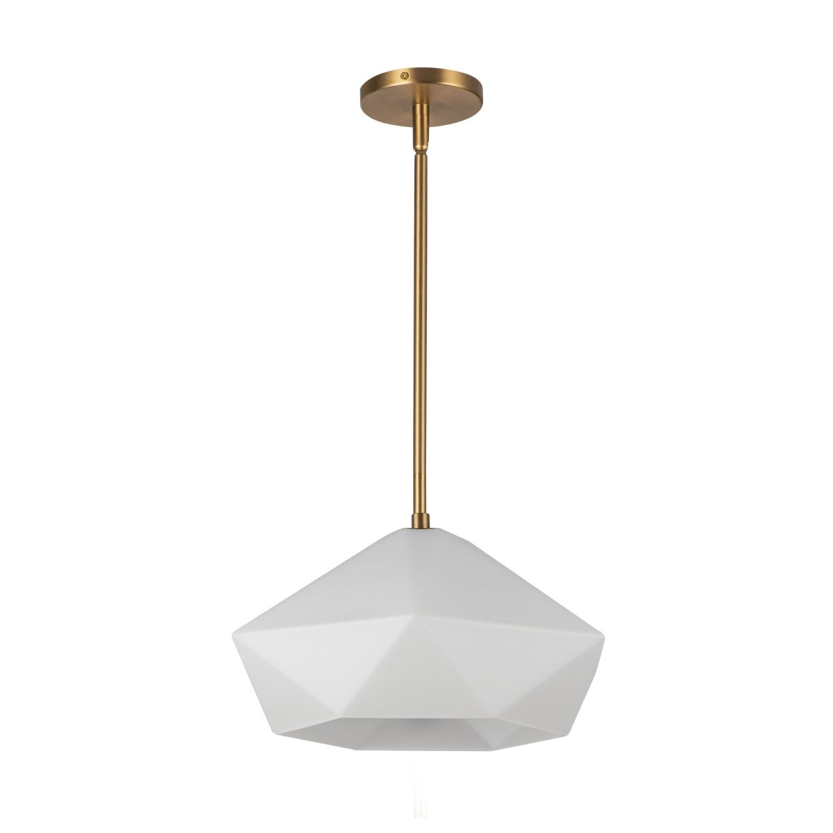 Suspension Krysta - Or brossé by Alora Lighting | Luminaires & cie