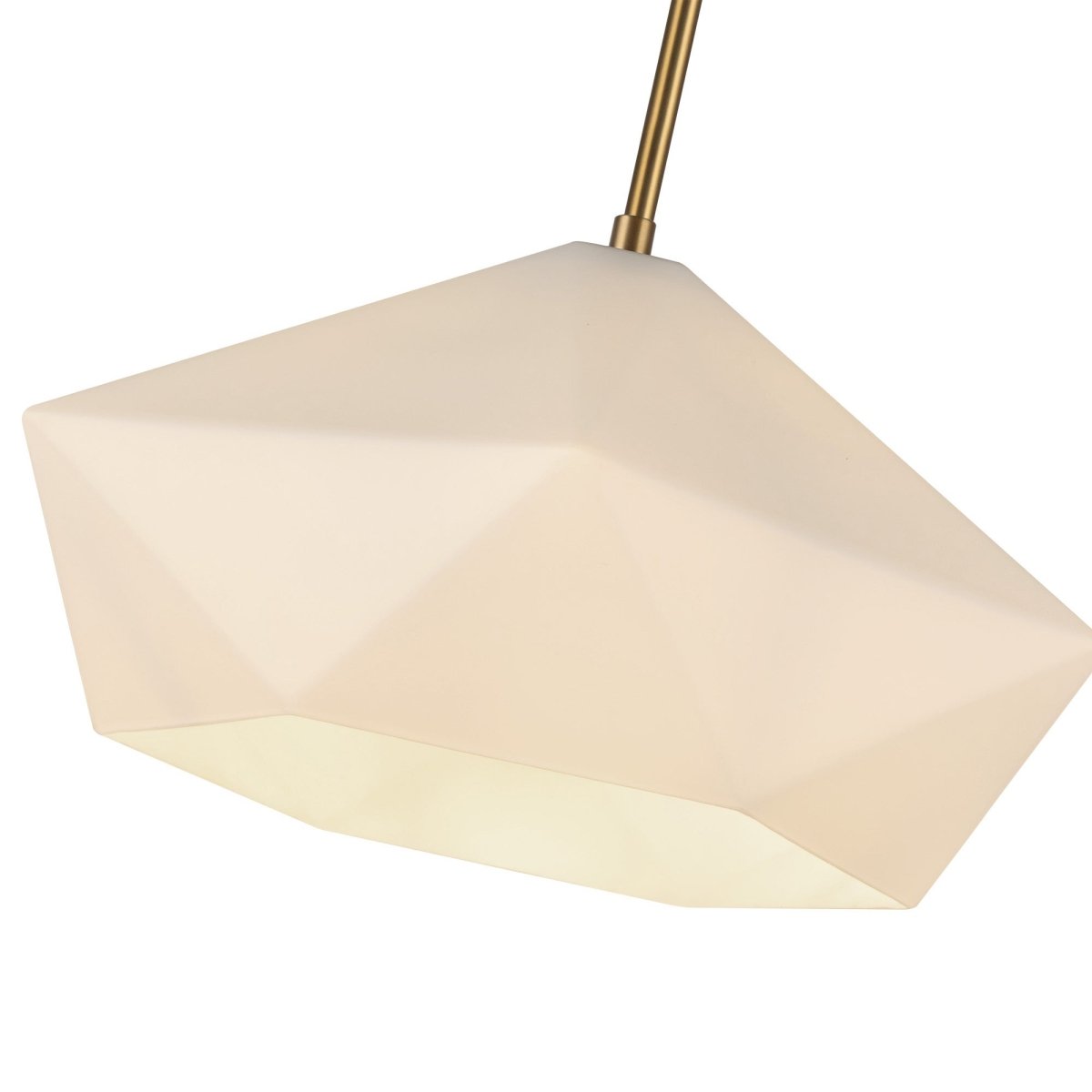 Suspension Krysta - Or brossé by Alora Lighting | Luminaires & cie