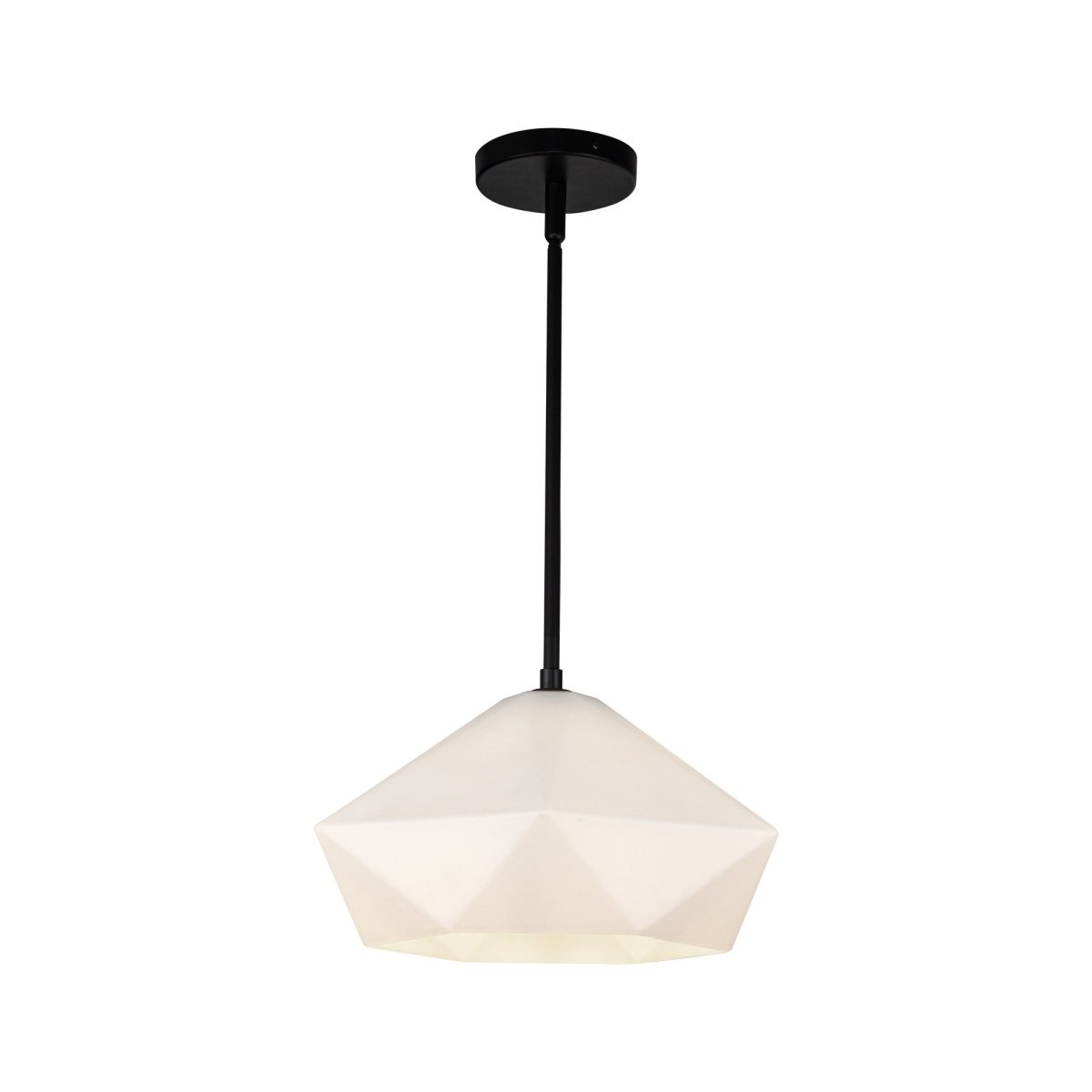 Suspension Krysta - Noir mat by Alora Lighting | Luminaires & cie