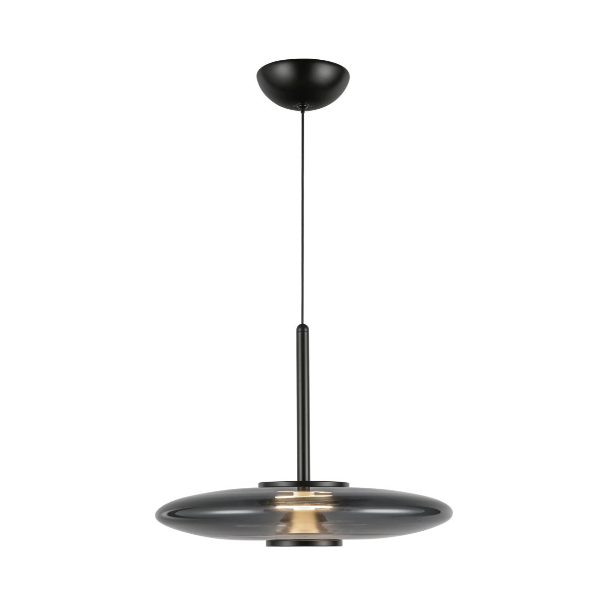 Suspension Kyoto - Verre noir / fumé by Kuzco Lighting | Luminaires & cie
