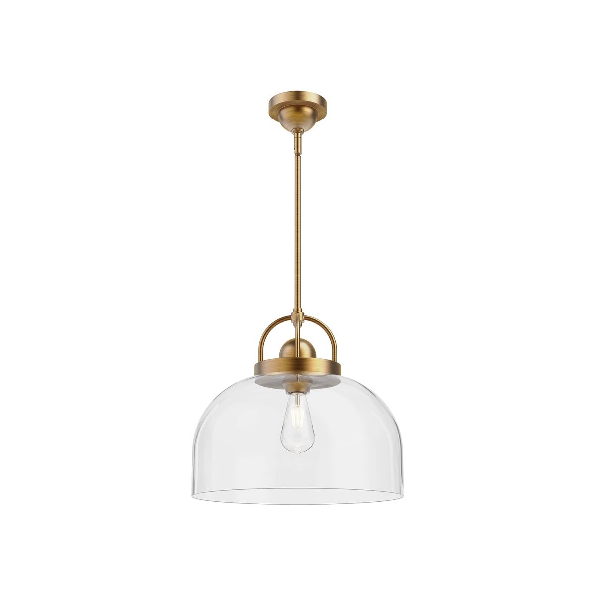 Suspension Lancaster - Or vieilli 15" by Alora Lighting | Luminaires & cie