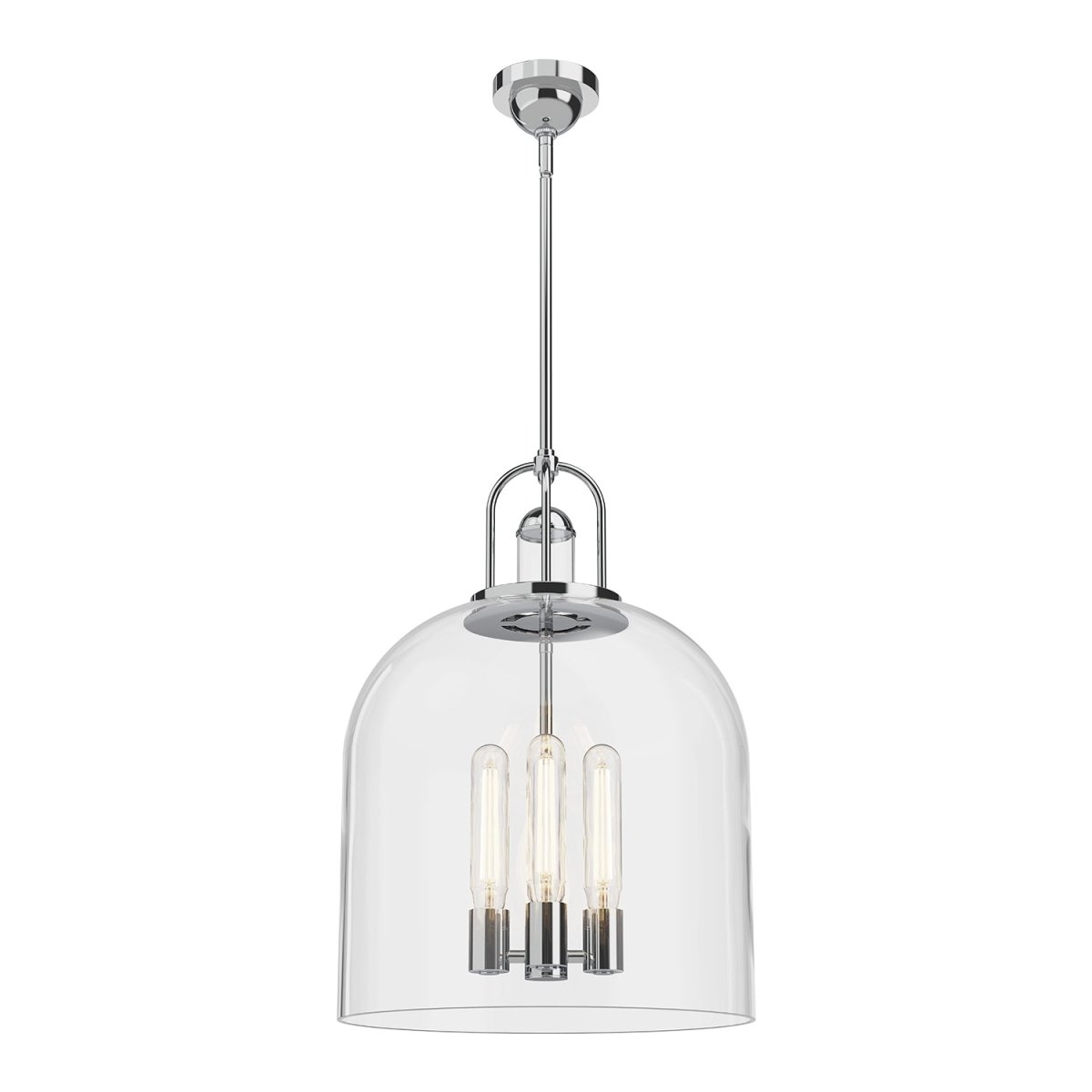 Suspension Lancaster - Chrome 16" by Alora Lighting | Luminaires & cie