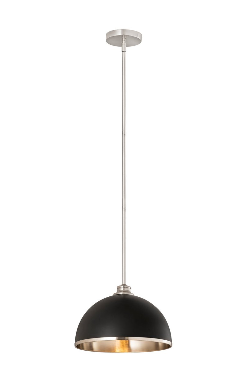 Suspension Landry - Blanc mat + Laiton bruni 20" by Z-Lite | Luminaires & cie