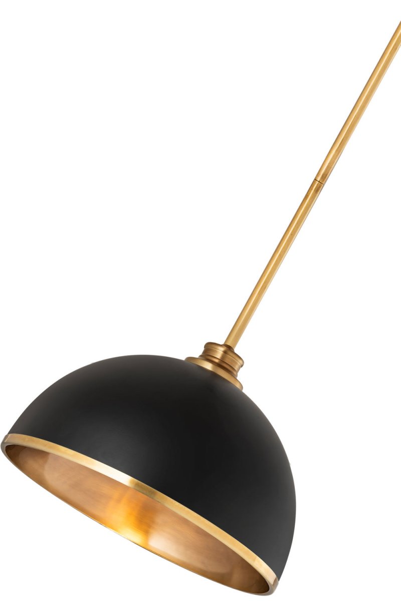 Suspension Landry - Blanc mat + Laiton bruni 20" by Z-Lite | Luminaires & cie