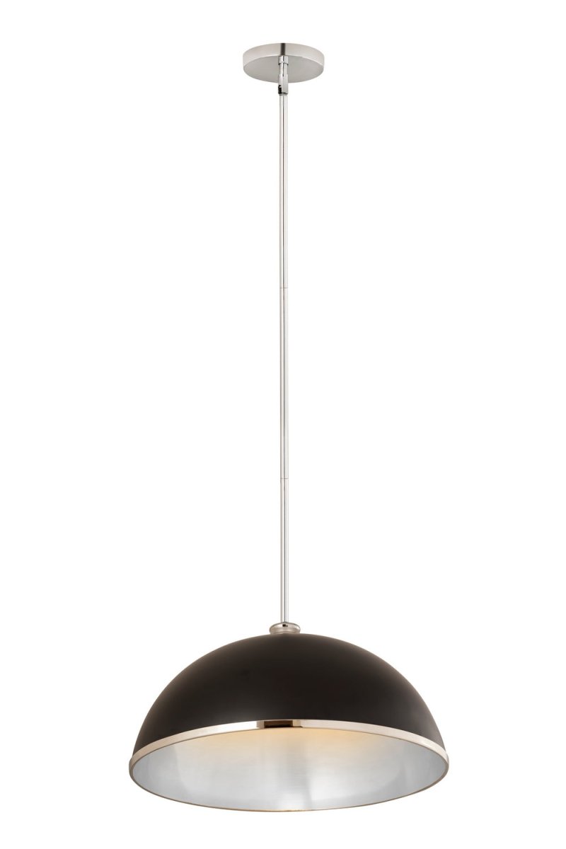 Suspension Landry - Blanc mat + Laiton bruni 20" by Z-Lite | Luminaires & cie