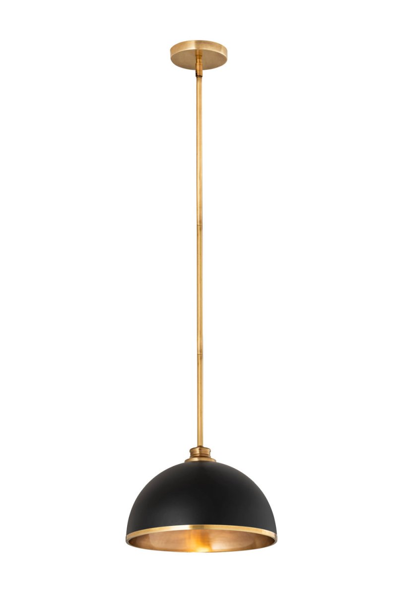 Suspension Landry - Blanc mat + Laiton bruni 20" by Z-Lite | Luminaires & cie