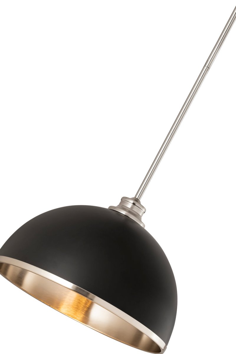 Suspension Landry - Blanc mat + Laiton bruni 20" by Z-Lite | Luminaires & cie
