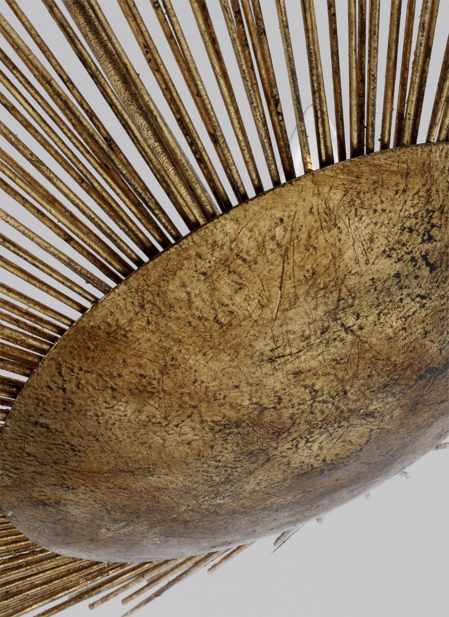 Suspension Large Helios - Gild antique by Visual Comfort Studio | Luminaires & cie