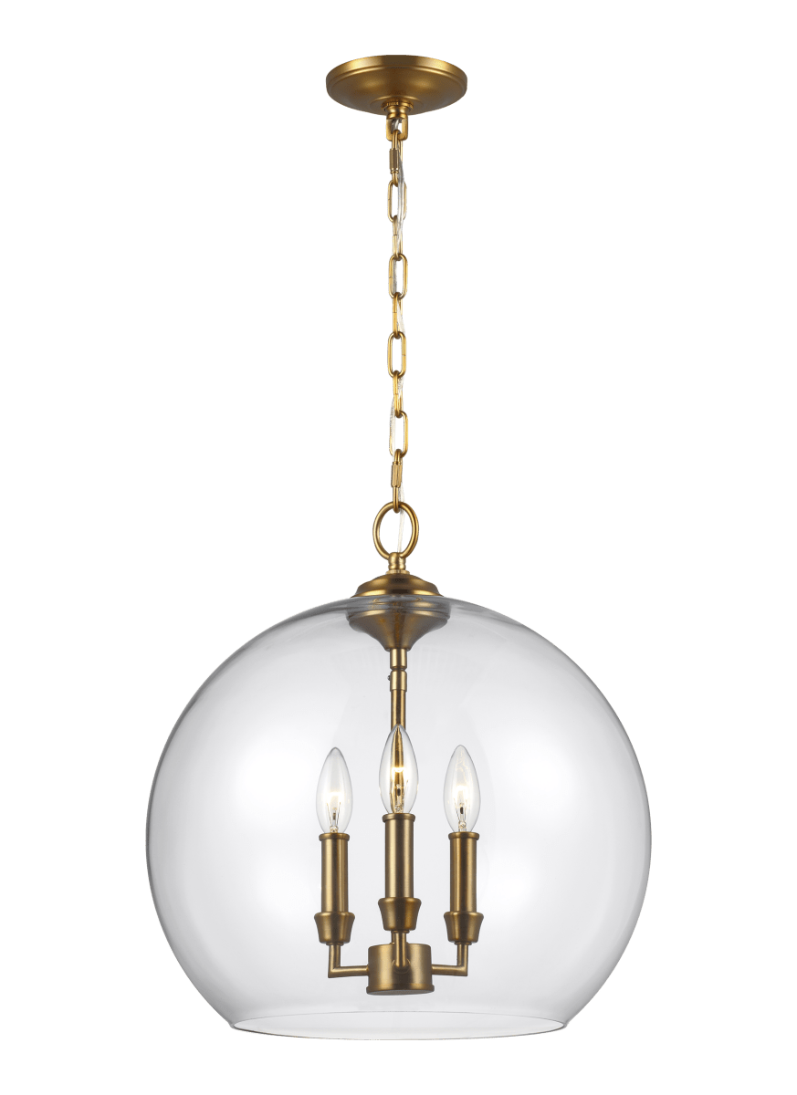 Suspension Lawler - Laiton brûlé by Visual Comfort Studio | Luminaires & cie