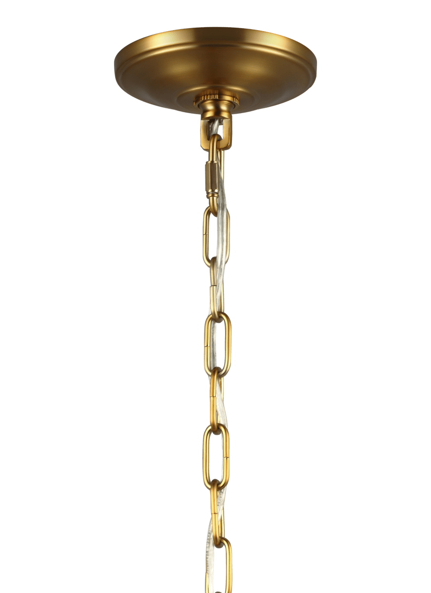 Suspension Lawler - Laiton brûlé by Visual Comfort Studio | Luminaires & cie