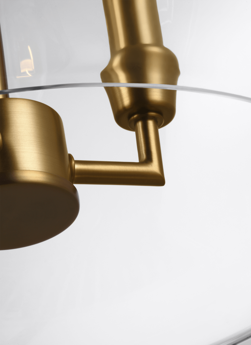 Suspension Lawler - Laiton brûlé by Visual Comfort Studio | Luminaires & cie