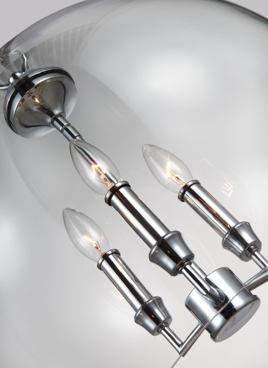 Suspension Lawler - Chrome by Visual Comfort Studio | Luminaires & cie