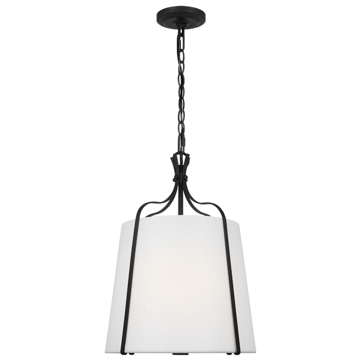 Suspension Leander - Smith Steel 14 1/4" by Visual Comfort Studio | Luminaires & cie