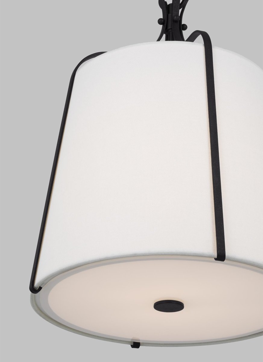 Suspension Leander - Smith Steel 14 1/4" by Visual Comfort Studio | Luminaires & cie