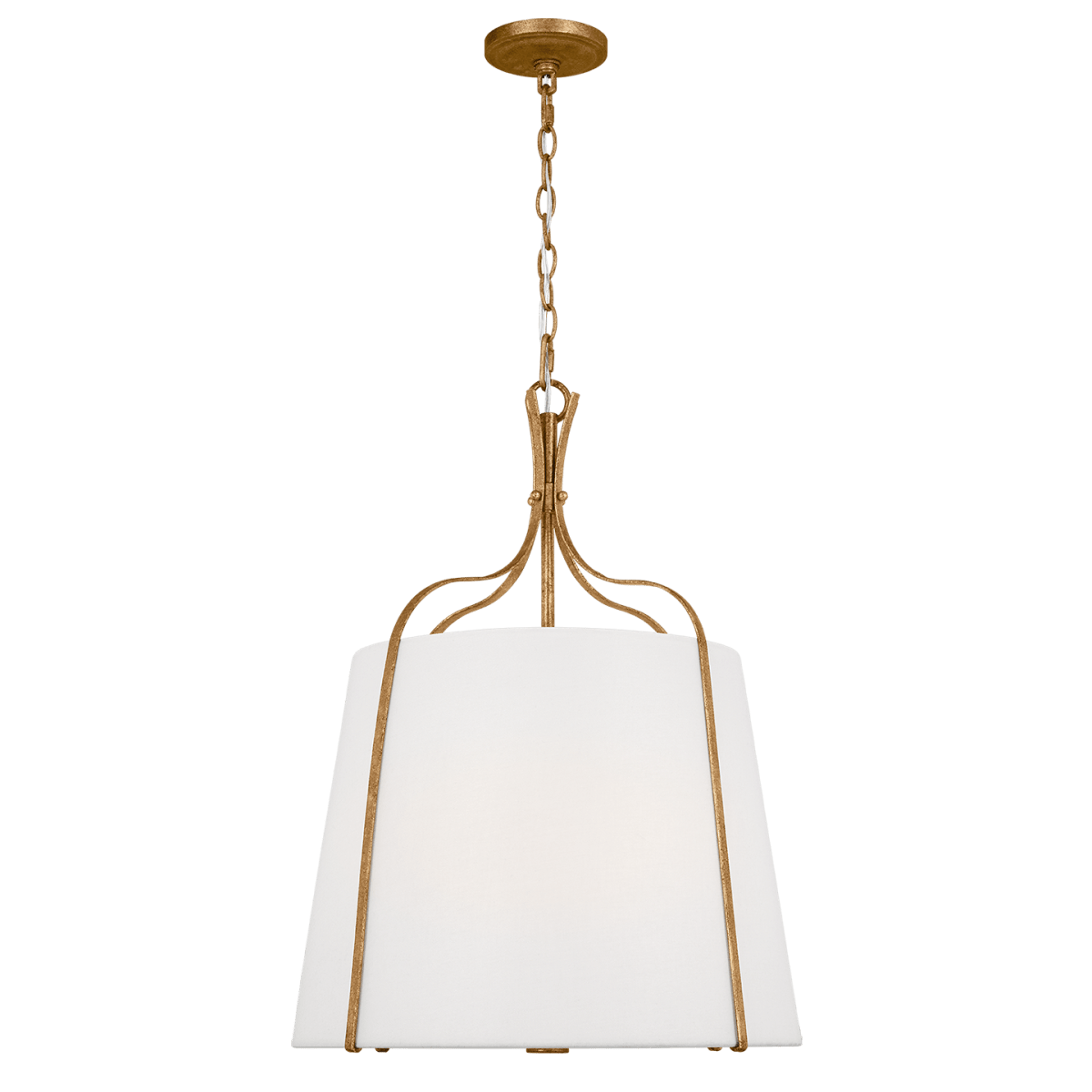 Suspension Leander - Gild antique 18 1/4" by Visual Comfort Studio | Luminaires & cie