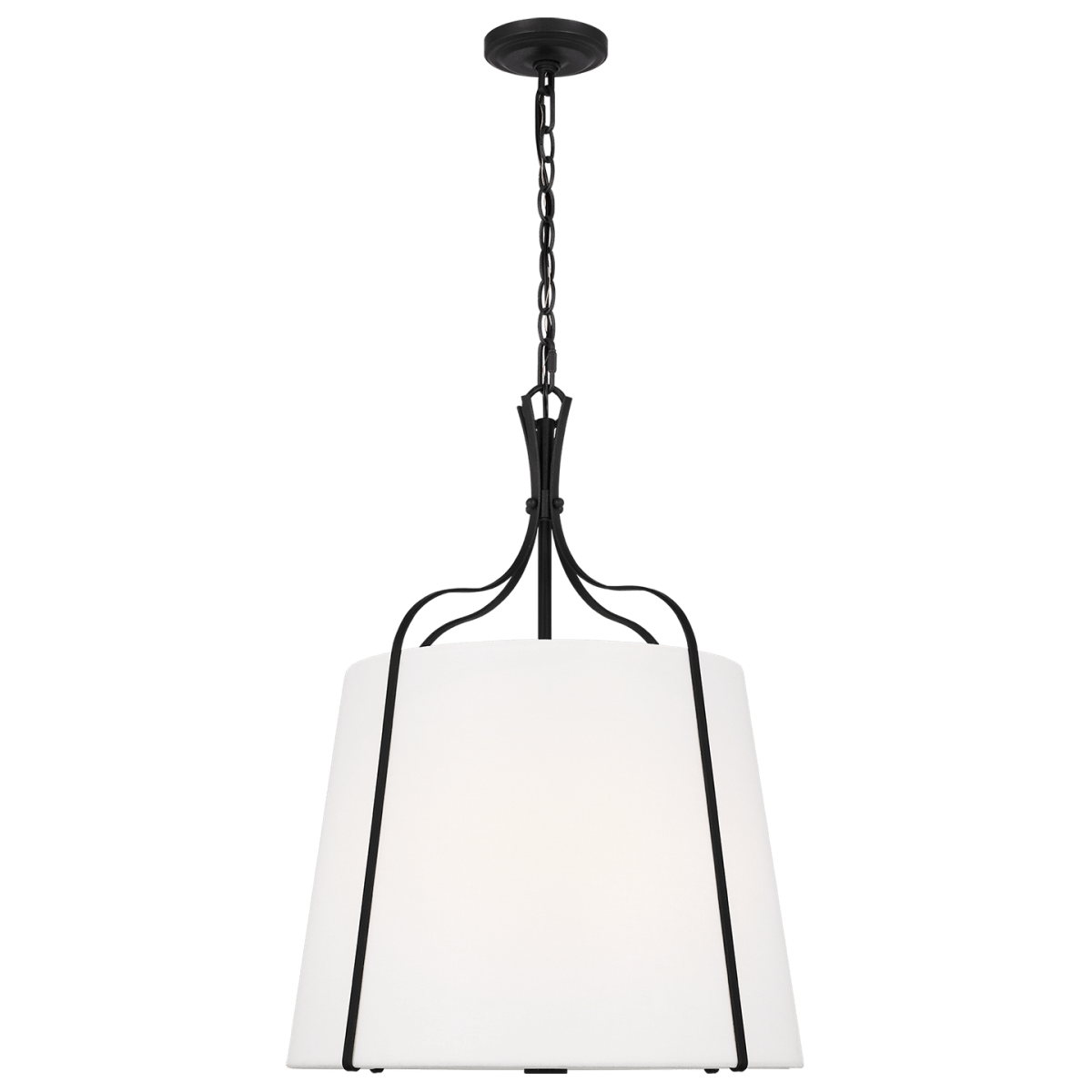 Suspension Leander - Smith Steel 18 1/4" by Visual Comfort Studio | Luminaires & cie