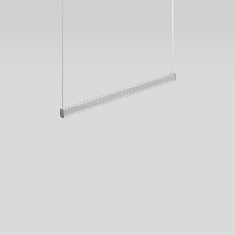 Suspension Ledbar - Carré 5 pieds Direct + Indirect / 3500°K by Artemide | Luminaires & cie