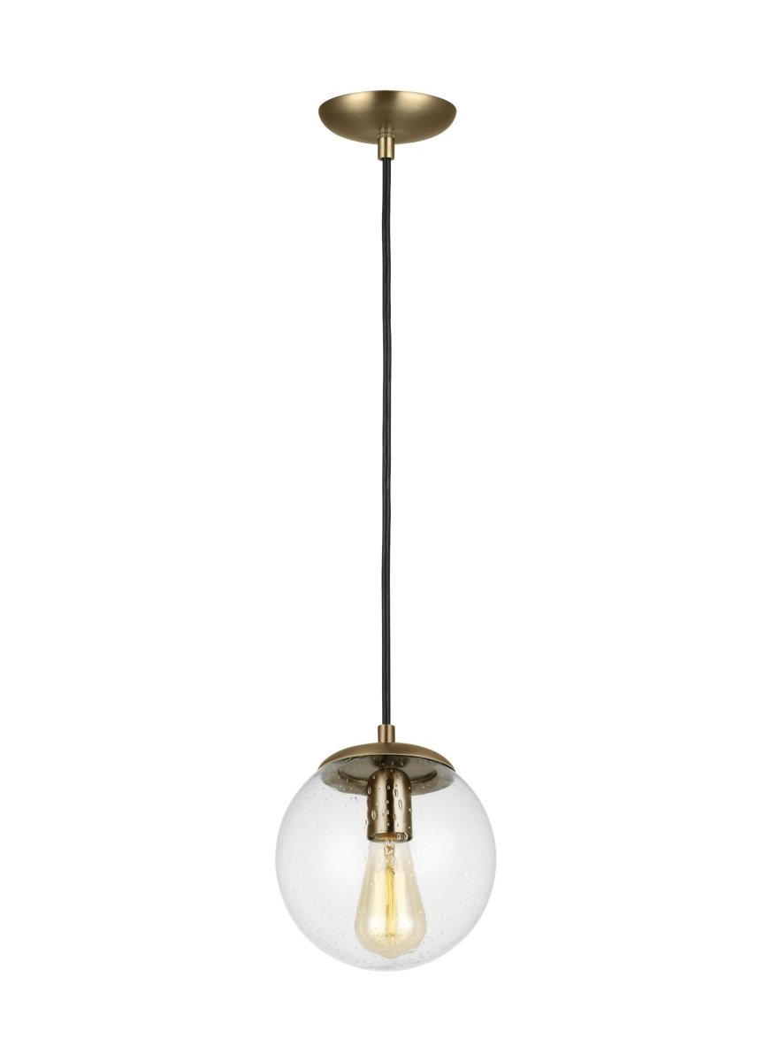 Suspension Leo - Hanging Globe CL - Laiton satiné 8" by Visual Comfort Studio | Luminaires & cie