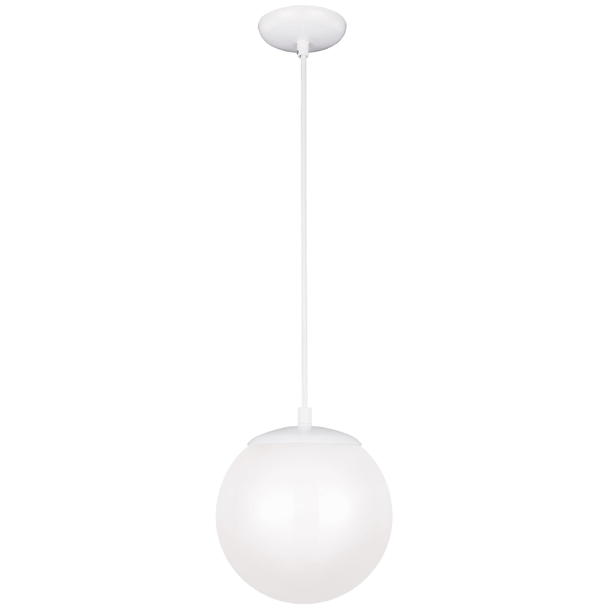 Suspension Leo - Hanging Globe S - Blanc Ampoules DEL incluses by Visual Comfort Studio | Luminaires & cie