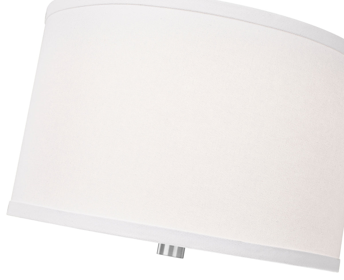 Suspension Linden Nickel brossé, 12" – vue 3