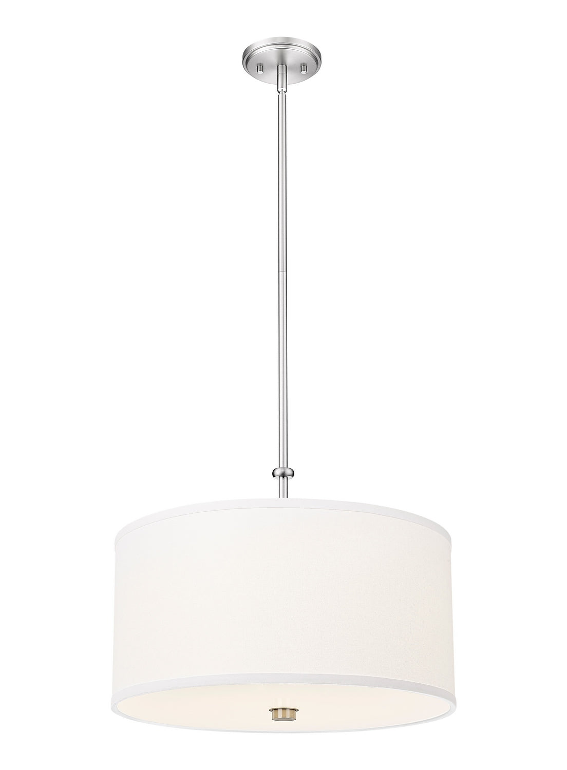 Suspension Linden Nickel brossé, 18" – Z-Lite