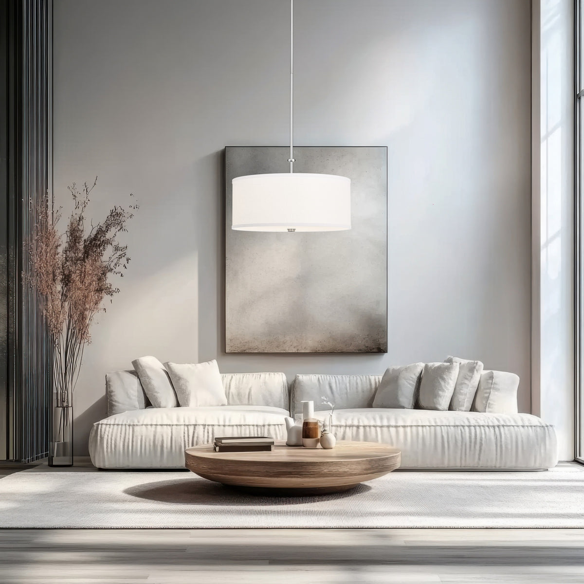 Suspension Linden Nickel brossé, 24" – vue 7