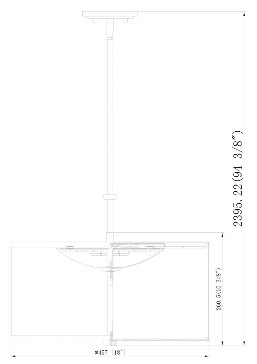 Suspension Linden - Or moderne 24" by Z-Lite | Luminaires & cie