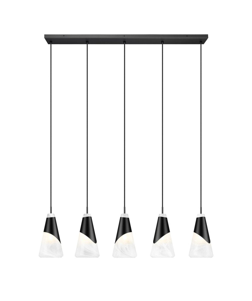 Suspension linéaire Aimie - Or moderne 7" 7 by Z-Lite | Luminaires & cie