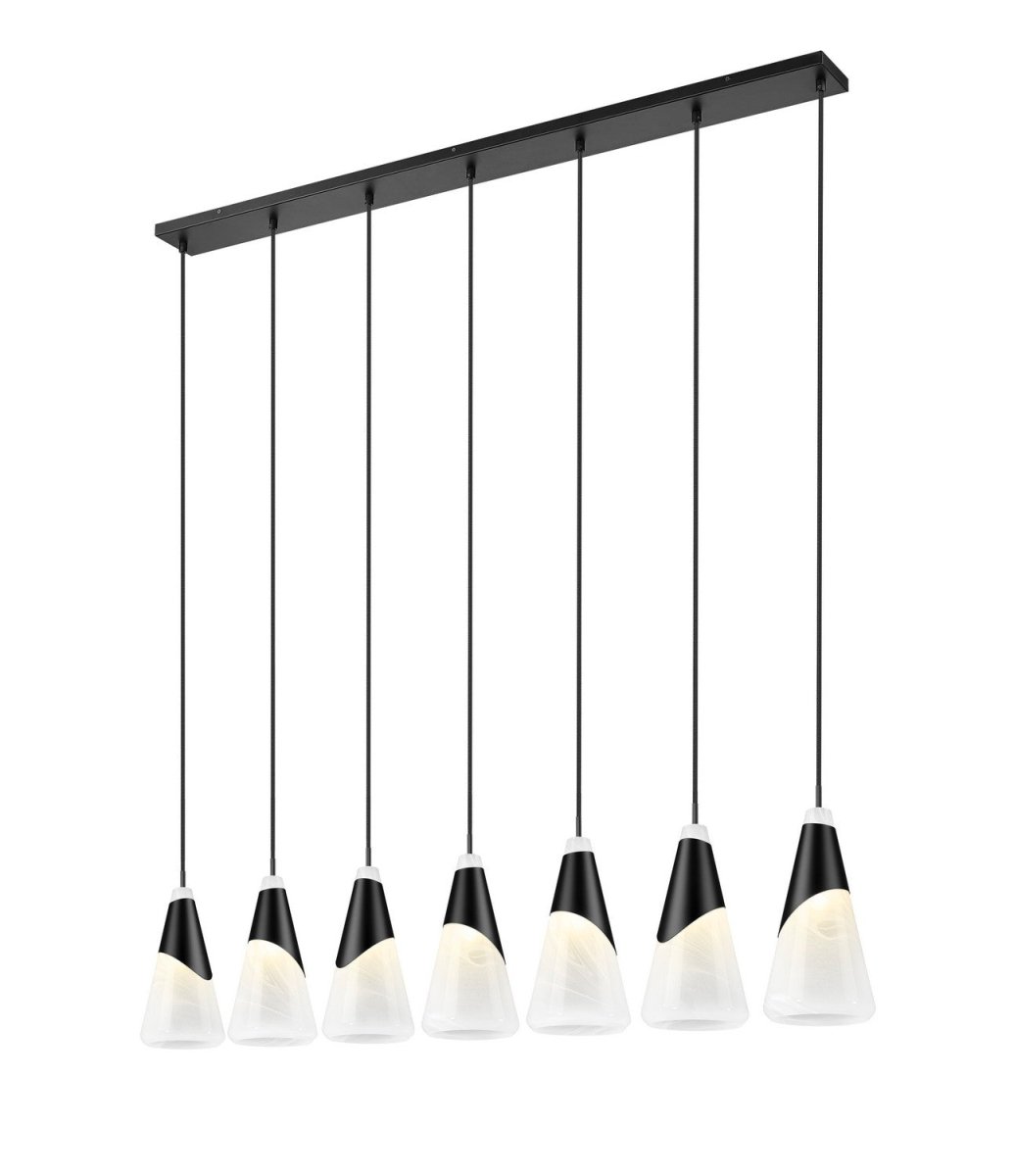 Suspension linéaire Aimie - Or moderne 7" 7 by Z-Lite | Luminaires & cie
