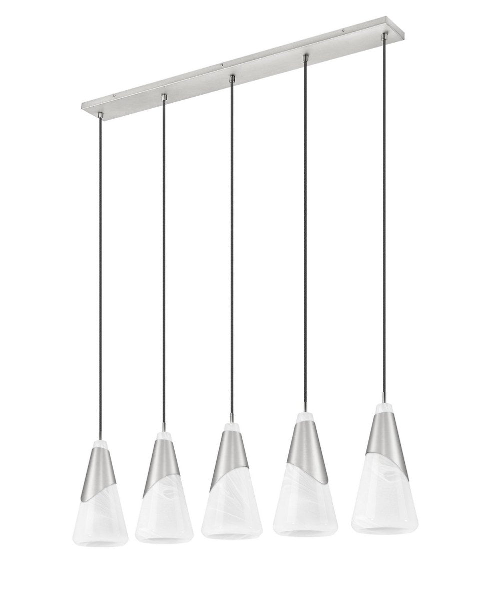 Suspension linéaire Aimie - Or moderne 7" 7 by Z-Lite | Luminaires & cie