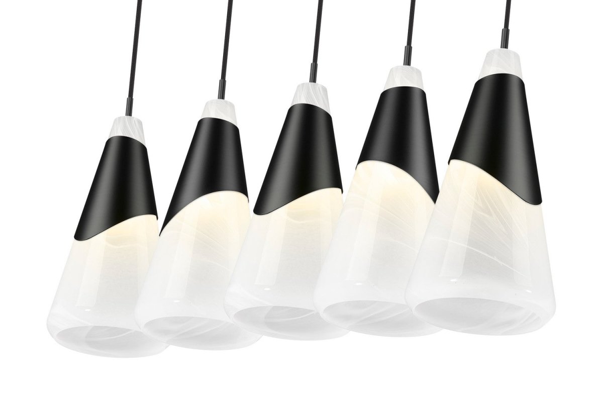 Suspension linéaire Aimie - Or moderne 7" 7 by Z-Lite | Luminaires & cie