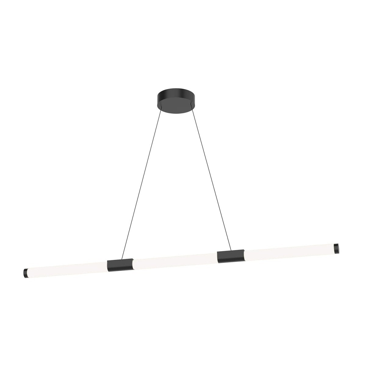 Suspension linéaire Akari - Noir 49 1/2" by Kuzco Lighting | Luminaires & cie
