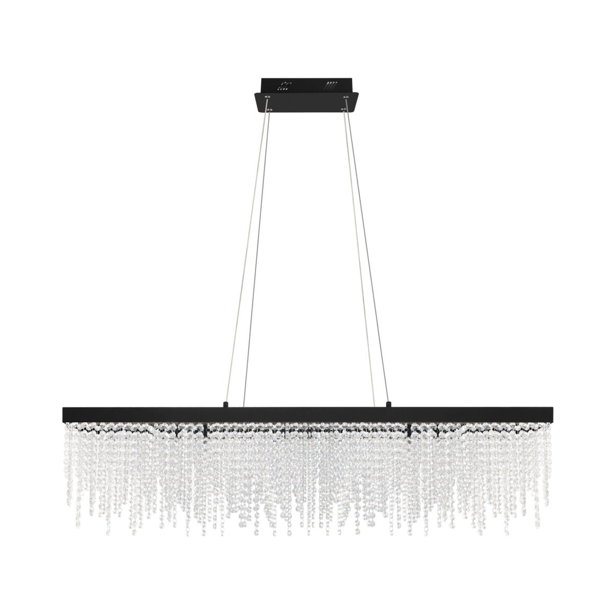 Suspension linéaire Antelao - Noir 12 5/8" by Eglo | Luminaires & cie